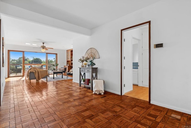 5038 Hastings Rd, San Diego, CA 92116 - hall with baseboards