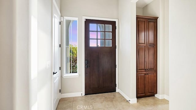 1849 Eucalyptus Rd, Nipomo, CA 93444 - entrance foyer with plenty of natural light and light tile patterned flooring