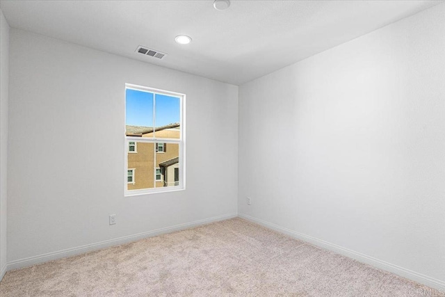 8608 Amherst St, Santee, CA 92071 - unfurnished room with carpet flooring and recessed lighting