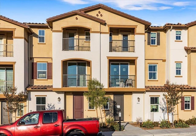 8608 Amherst St, Santee, CA 92071 - view of front facade featuring a tile roof and stucco siding