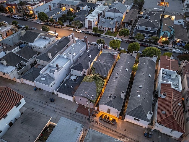 232 7th St, Seal Beach, CA 90740 - aerial view of property and surrounding area featuring nearby suburban area