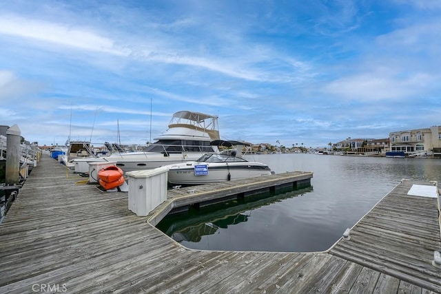 4073 Aladdin Dr, Huntington Beach, CA 92649 - dock area featuring a water view