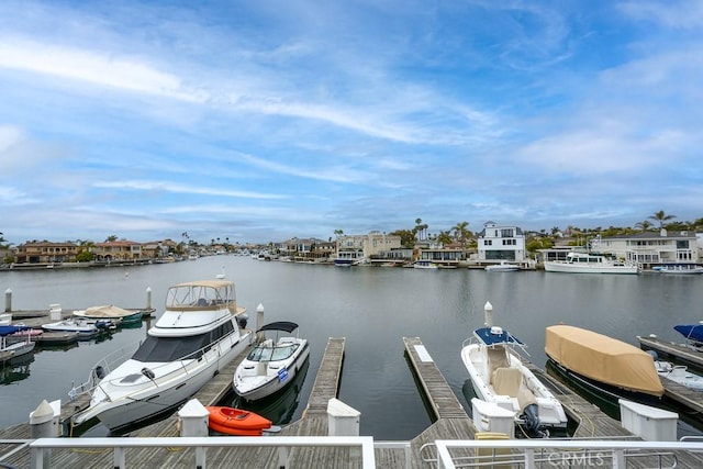 4073 Aladdin Dr, Huntington Beach, CA 92649 - dock area featuring a water view
