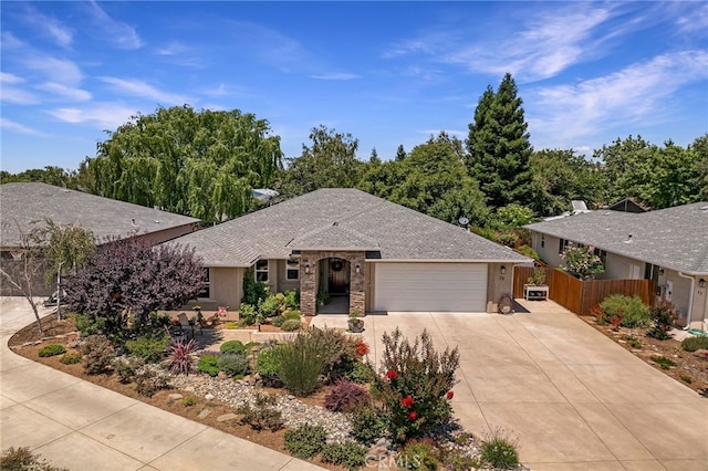 10 Harmony Park Cir, Chico, CA 95973 - single story home featuring driveway, an attached garage, and roof with shingles