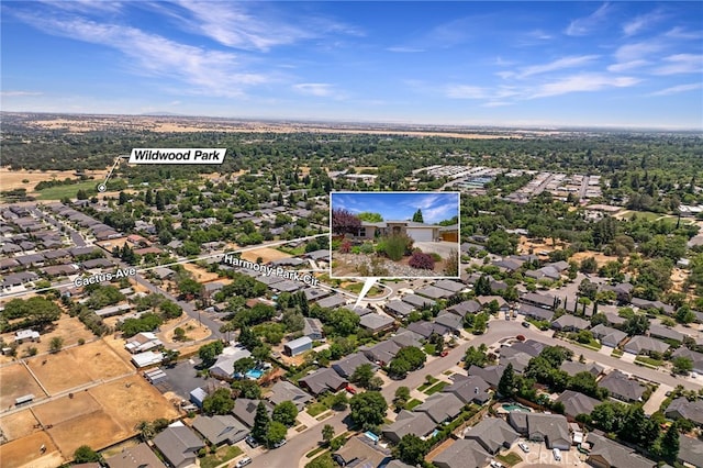 10 Harmony Park Cir, Chico, CA 95973 - aerial view of residential area