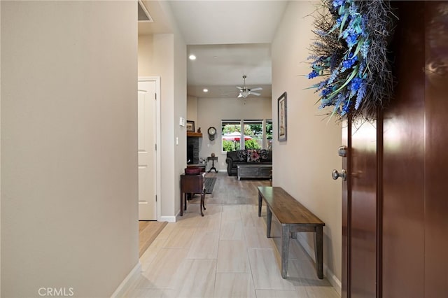 10 Harmony Park Cir, Chico, CA 95973 - corridor featuring recessed lighting and baseboards