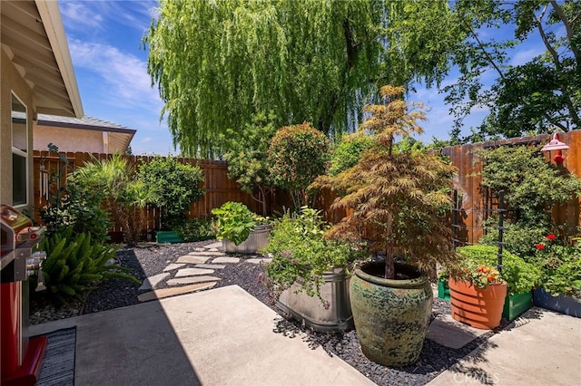 10 Harmony Park Cir, Chico, CA 95973 - fenced backyard with a patio
