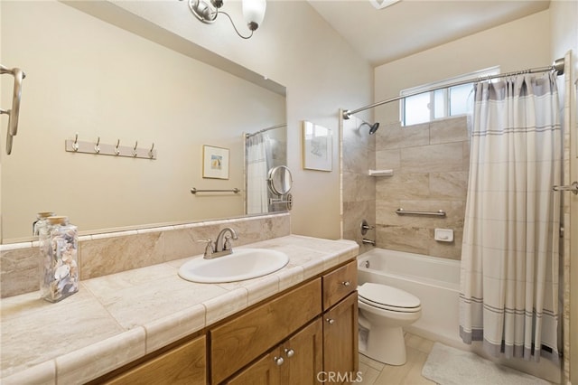 10 Harmony Park Cir, Chico, CA 95973 - full bathroom featuring vanity and shower / bath combo with shower curtain