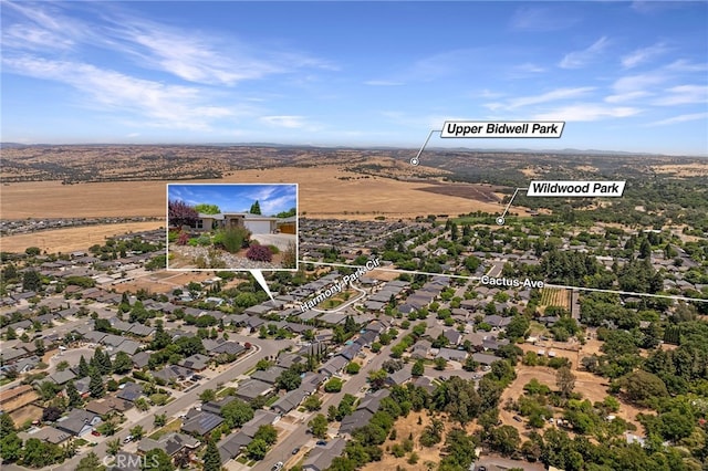 10 Harmony Park Cir, Chico, CA 95973 - bird's eye view