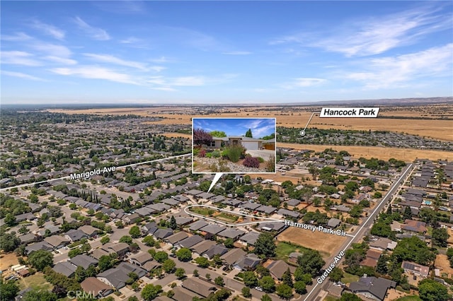 10 Harmony Park Cir, Chico, CA 95973 - aerial perspective of suburban area