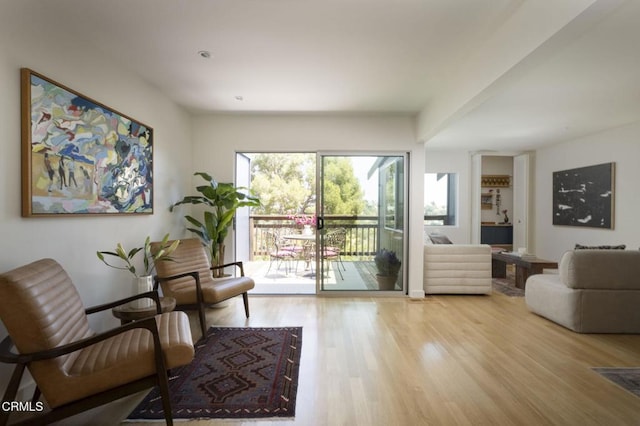 1070 Montecito Dr, Los Angeles, CA 90031 - living area with wood finished floors