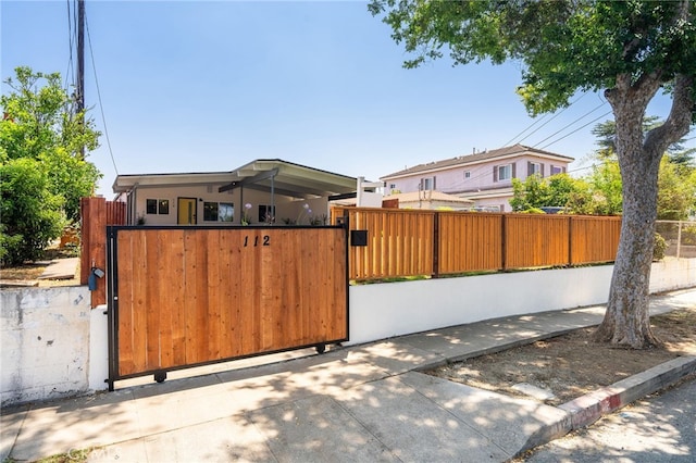 112 W Norwood Pl, San Gabriel, CA 91776 - gate with a fenced front yard