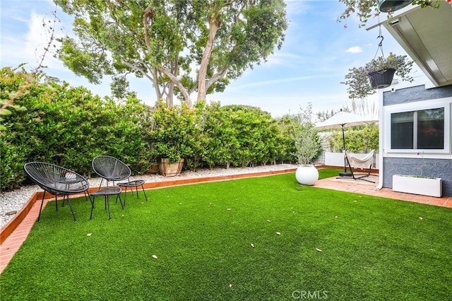 33586 Via Corvalian Unit 23, Dana Point, CA 92629 - view of yard with a patio area