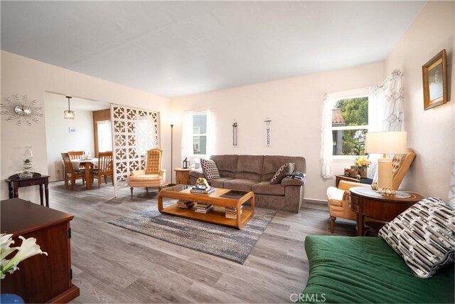 5870 Lemon Ave, Long Beach, CA 90805 - living area featuring wood finished floors