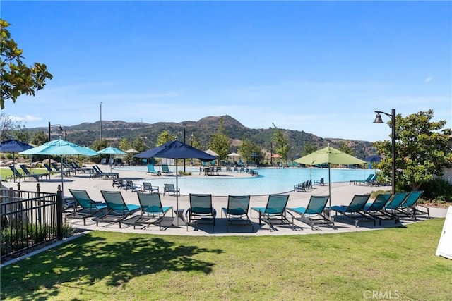111 Juniper Dr, Rancho Mission Viejo, CA 92694 - view of pool featuring a mountain view