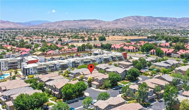 38133 Mendocino Way, Palmdale, CA 93550 - aerial perspective of suburban area featuring mountains