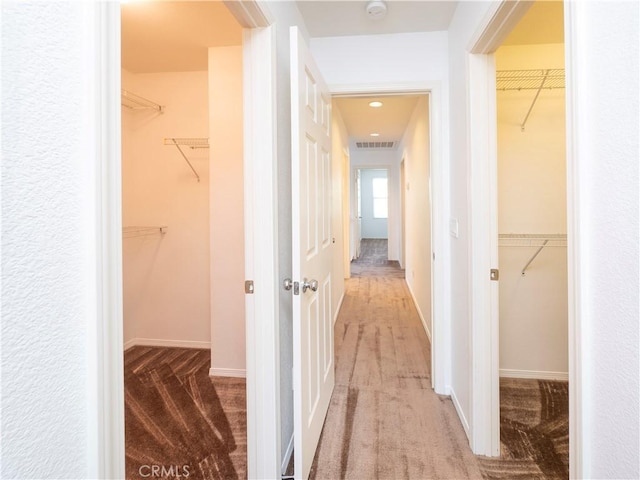 38133 Mendocino Way, Palmdale, CA 93550 - hallway featuring carpet floors and recessed lighting