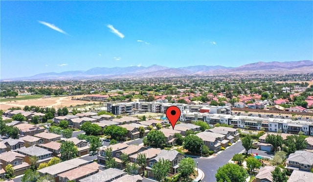 38133 Mendocino Way, Palmdale, CA 93550 - aerial perspective of suburban area with a mountainous background