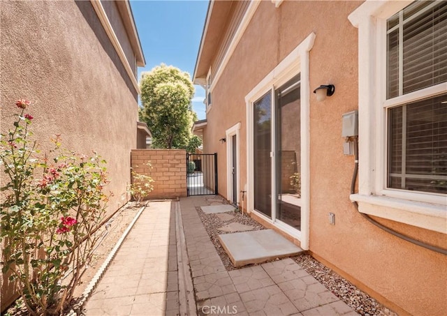 38133 Mendocino Way, Palmdale, CA 93550 - view of patio with a gate