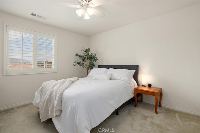 29273 Caravel Dr, Menifee, CA 92585 - bedroom featuring carpet flooring and ceiling fan