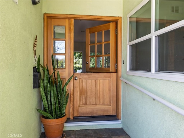 2049 Avenida Aprenda, Rancho Palos Verdes, CA 90275 - view of exterior entry featuring stucco siding