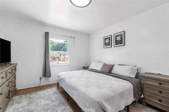 1335 W Burnett St, Long Beach, CA 90810 - bedroom with wood finished floors