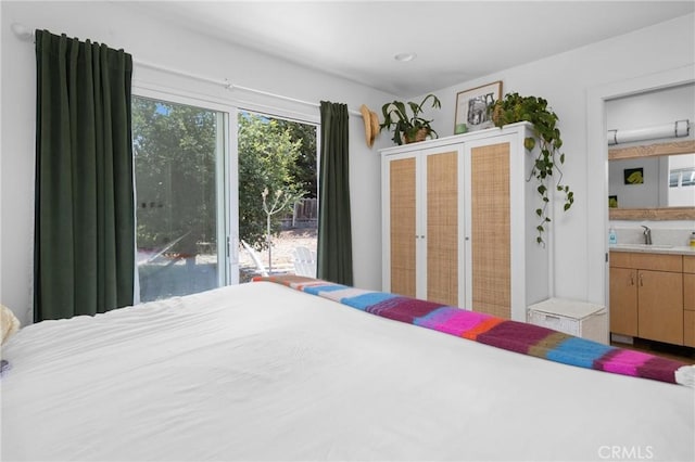 733 Lilac Dr, Los Osos, CA 93402 - bedroom with ensuite bathroom and access to outside