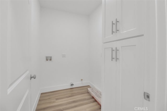 2697 Merced St, Los Angeles, CA 90065 - laundry area with washer hookup, light wood-type flooring, and gas dryer hookup
