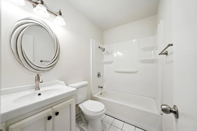 575 Otay Lakes Rd Unit 26, Chula Vista, CA 91913 - full bath featuring vanity, tile patterned floors, and bathing tub / shower combination