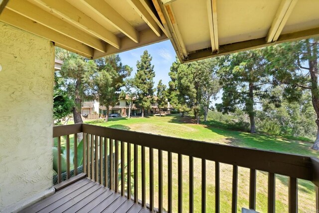 575 Otay Lakes Rd Unit 26, Chula Vista, CA 91913 - deck with a yard