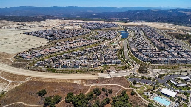 783 Longhorn, Rancho Mission Viejo, CA 92694 - aerial view of property's location with a mountain backdrop and nearby suburban area