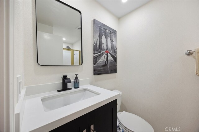 24461 Howes Dr, Laguna Niguel, CA 92677 - bathroom with vanity and toilet