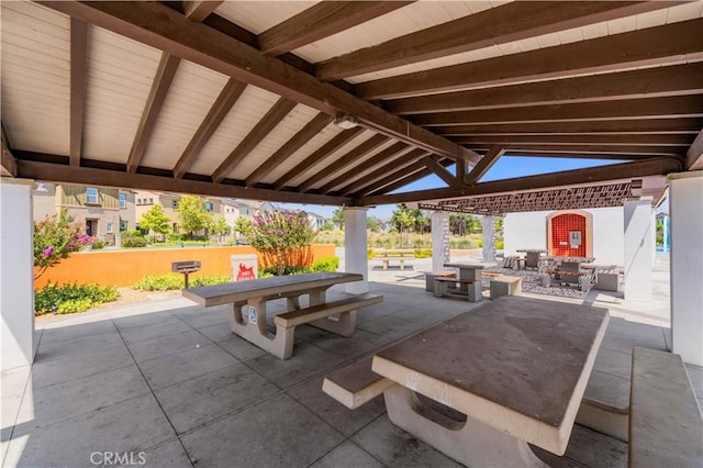 16526 Trailblazer Ave, Chino, CA 91708 - view of patio with outdoor dining space
