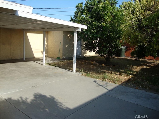 2100 W Dogwood Ave, Anaheim, CA 92801 - view of patio with a carport