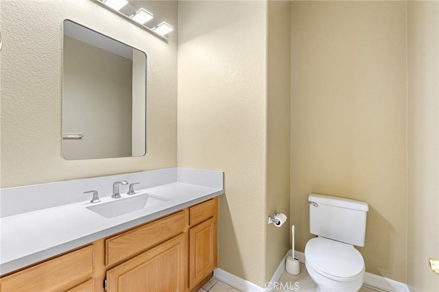 11529 Trailrun Ct, Riverside, CA 92505 - bathroom with vanity and tile patterned floors