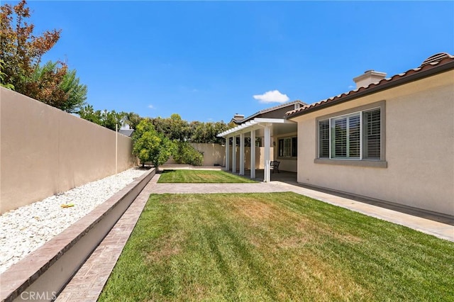 11529 Trailrun Ct, Riverside, CA 92505 - fenced backyard with a patio