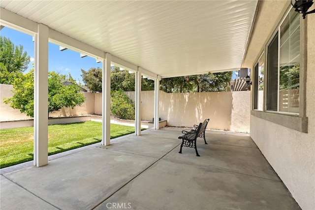 11529 Trailrun Ct, Riverside, CA 92505 - fenced backyard with a patio area