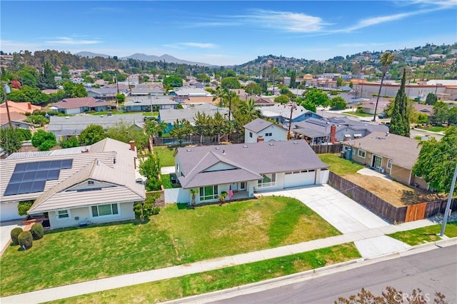 21237 Silver Cloud Dr, Diamond Bar, CA 91765 - aerial view of residential area with a mountain backdrop