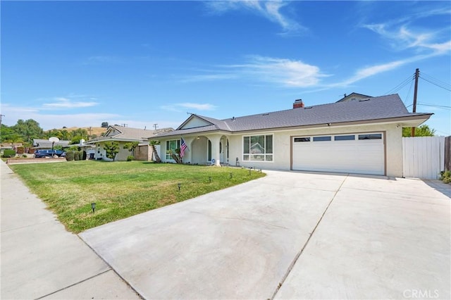 21237 Silver Cloud Dr, Diamond Bar, CA 91765 - single story home featuring concrete driveway, stucco siding, and an attached garage