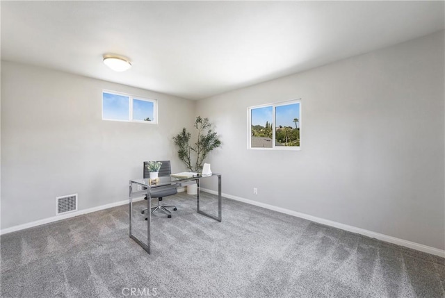 21237 Silver Cloud Dr, Diamond Bar, CA 91765 - office area with carpet floors and baseboards