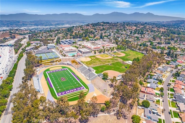 21237 Silver Cloud Dr, Diamond Bar, CA 91765 - aerial view of a mountainous background