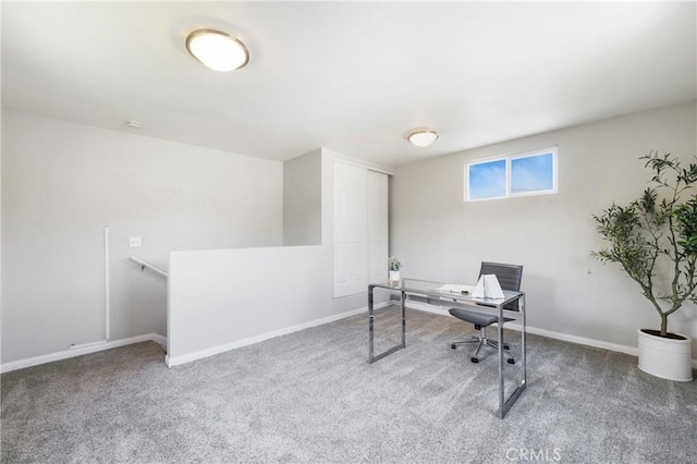 21237 Silver Cloud Dr, Diamond Bar, CA 91765 - carpeted home office with baseboards