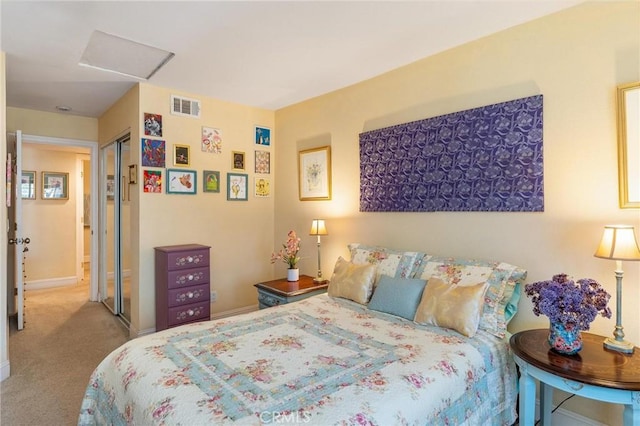 3555 Grove St Unit 231, Lemon Grove, CA 91945 - carpeted bedroom with attic access and a closet