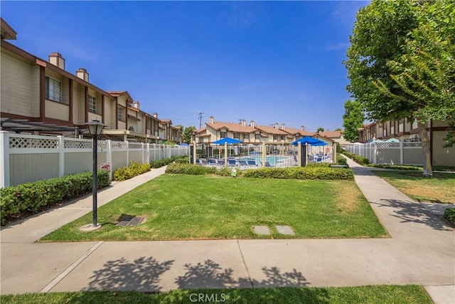 8939 Gallatin Rd Unit 68, Pico Rivera, CA 90660 - view of home's community featuring a residential view and a pool