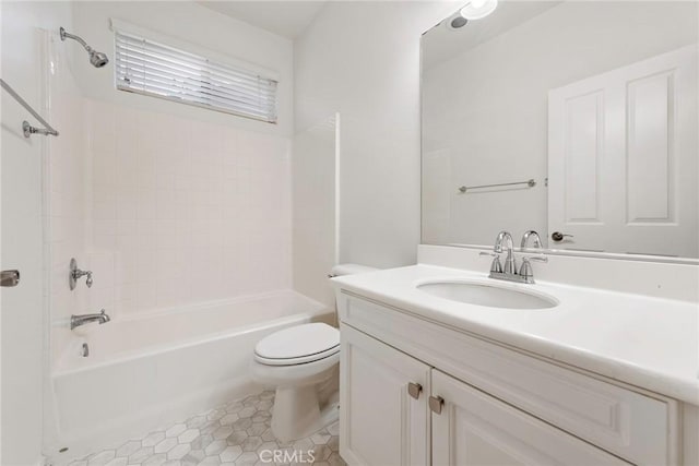72 Westwind Dr, Tustin, CA 92782 - bathroom featuring vanity, shower / washtub combination, and tile patterned flooring