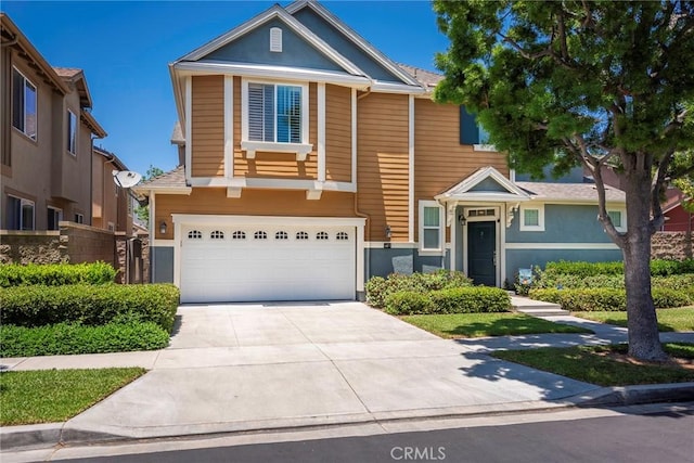 72 Westwind Dr, Tustin, CA 92782 - traditional-style house with an attached garage and driveway
