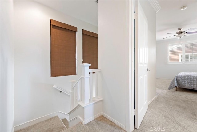 72 Westwind Dr, Tustin, CA 92782 - hallway with light carpet