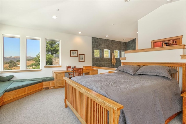 4570 Christine Loomis Dr, Arroyo Grande, CA 93420 - bedroom featuring light colored carpet and recessed lighting
