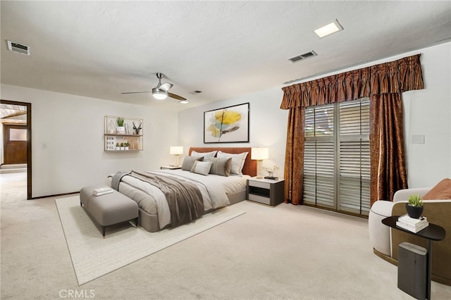 1146 Sandhurst Ln, La Verne, CA 91750 - bedroom featuring light colored carpet and ceiling fan