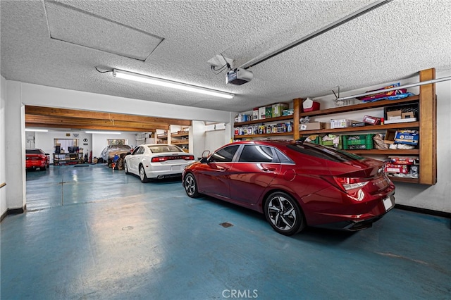 1146 Sandhurst Ln, La Verne, CA 91750 - garage featuring a garage door opener and baseboards